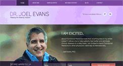 Desktop Screenshot of drjoelevans.com